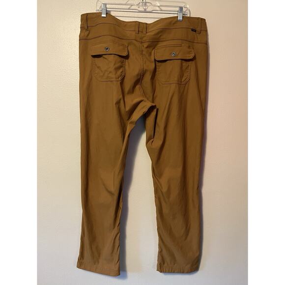 Prana Halle Straight Pants Women’s Size 18W Brown Straight Fit Stretch Hiking - Picture 4 of 12